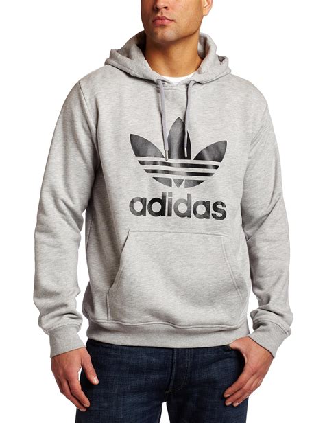 adidas grauer pulli herren|Graue Kapuzenpullover für Herren .